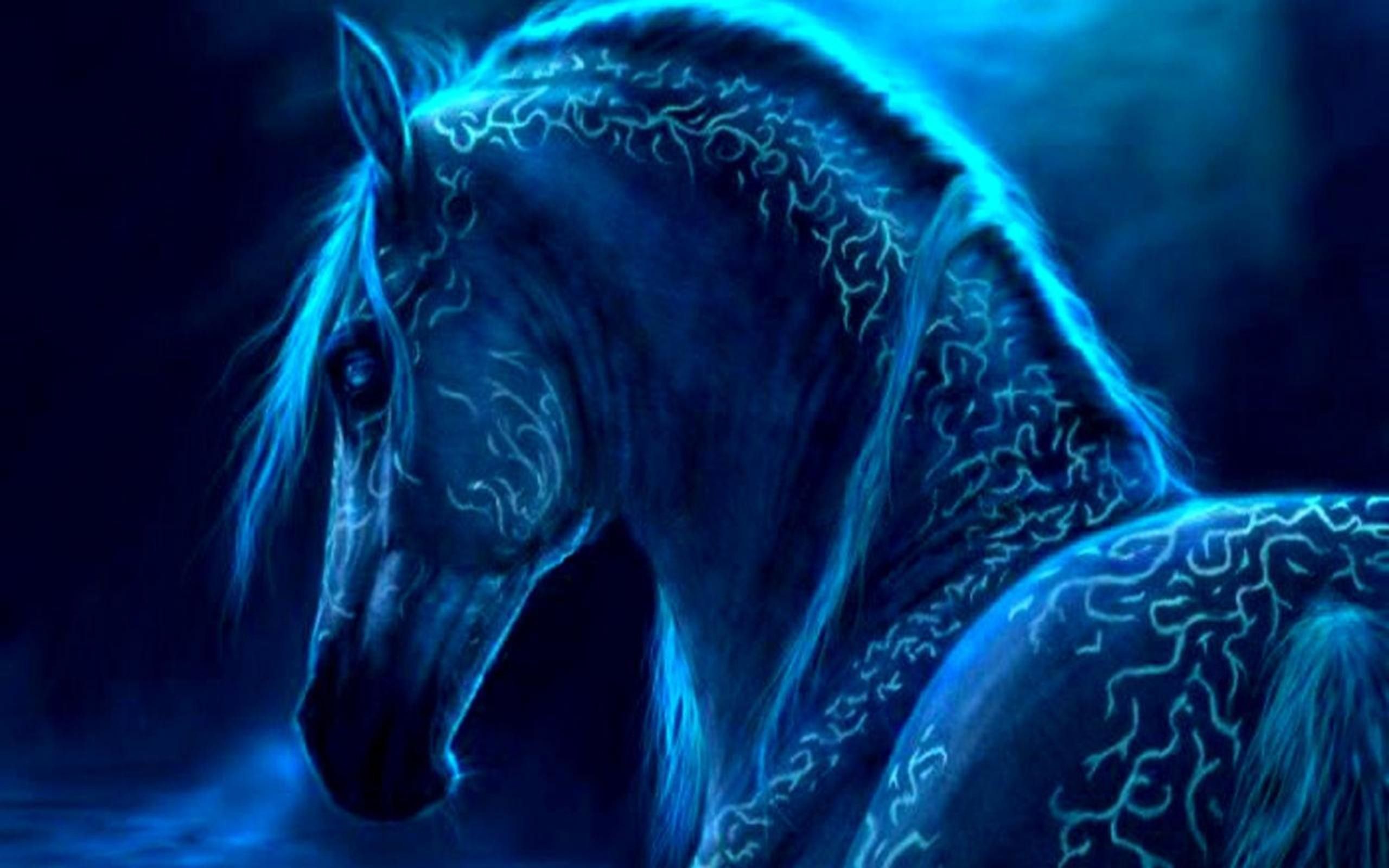 Neon Horses Wallpapers