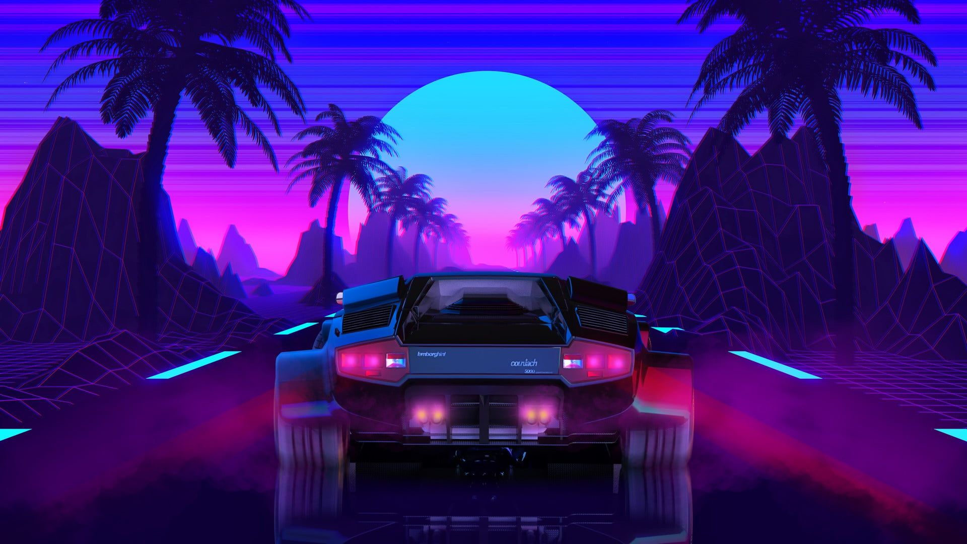 Neon Lambo Wallpapers