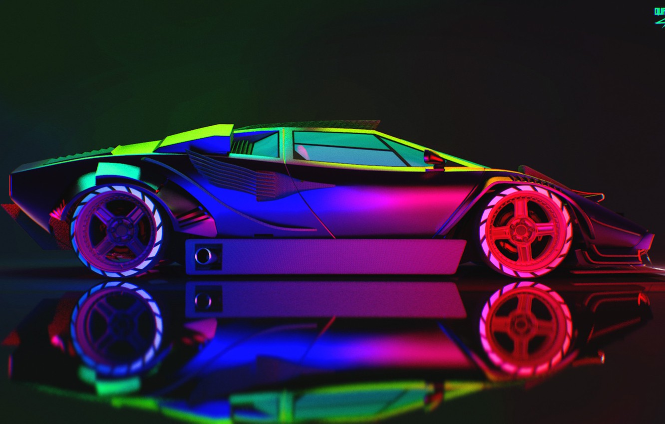 Neon Lambo Wallpapers