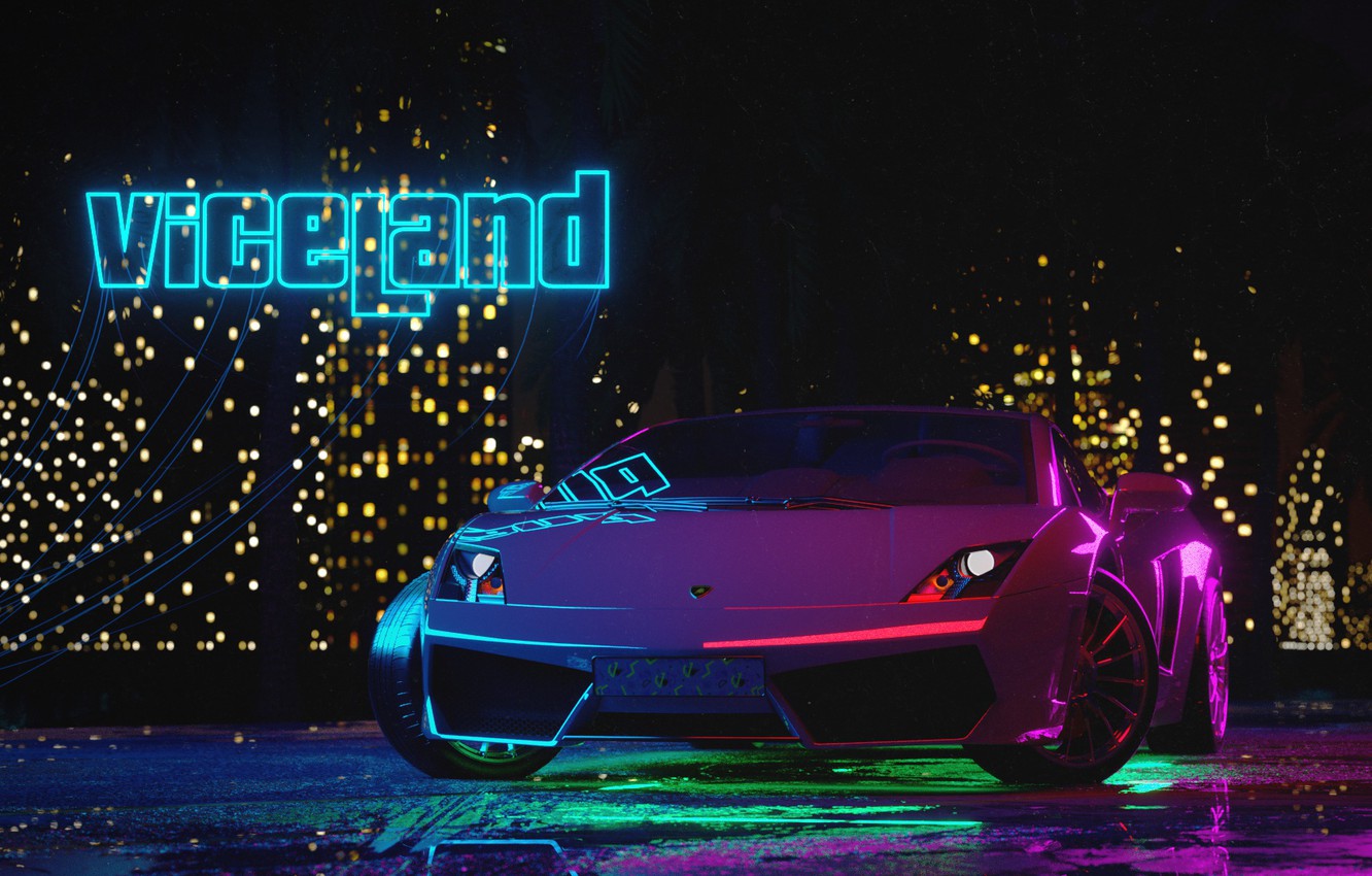 Neon Lambo Wallpapers