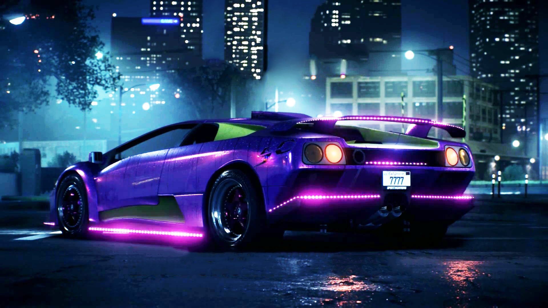 Neon Lambo Wallpapers