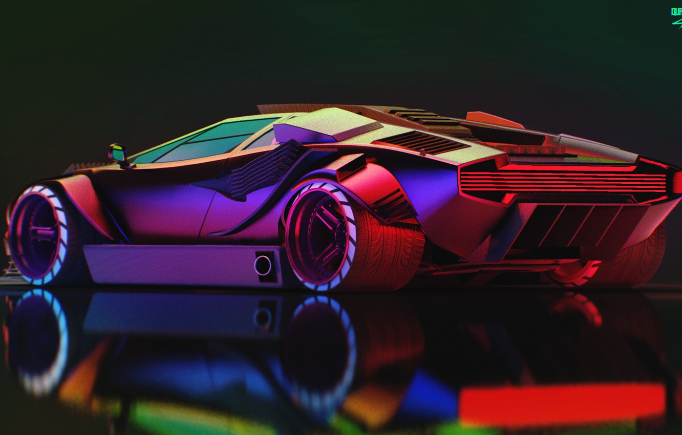 Neon Lambo Wallpapers