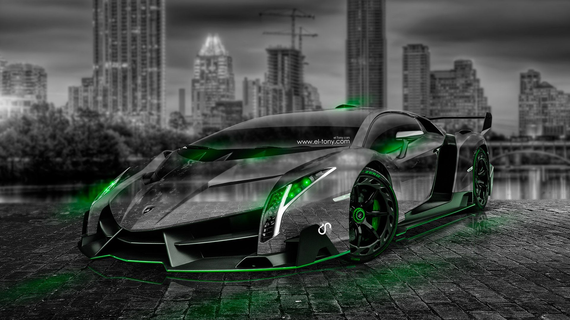 Neon Lambo Wallpapers