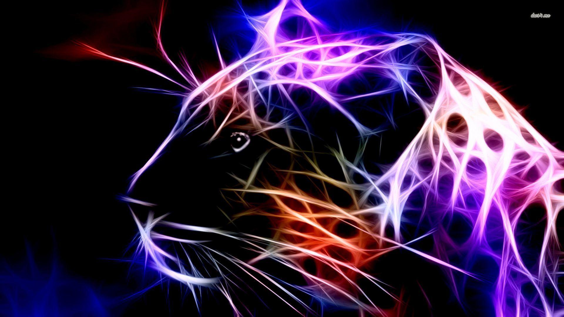 Neon Leopard Wallpapers