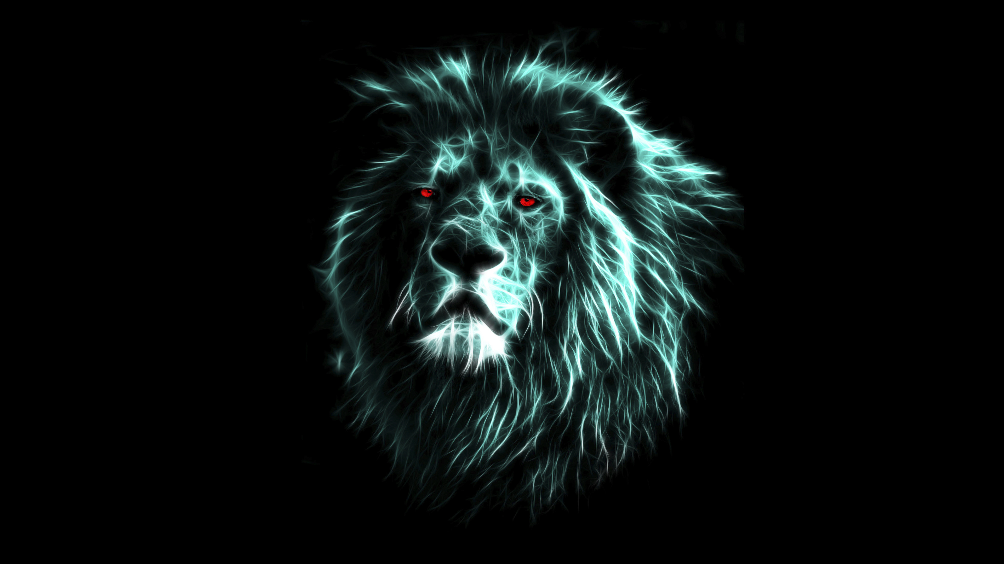 Neon Lion Wallpapers