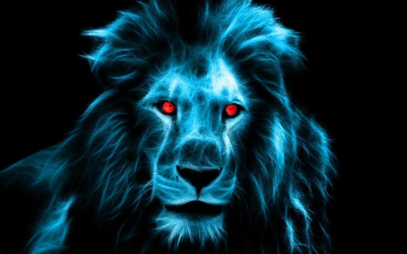 Neon Lion Wallpapers