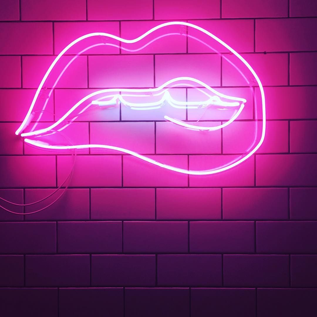 Neon Lips Wallpapers