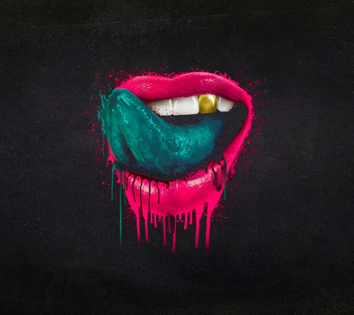 Neon Lips Wallpapers