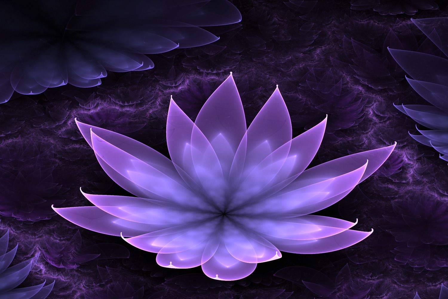 Neon Lotus Wallpapers