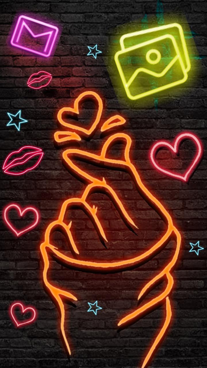 Neon Love Wallpapers