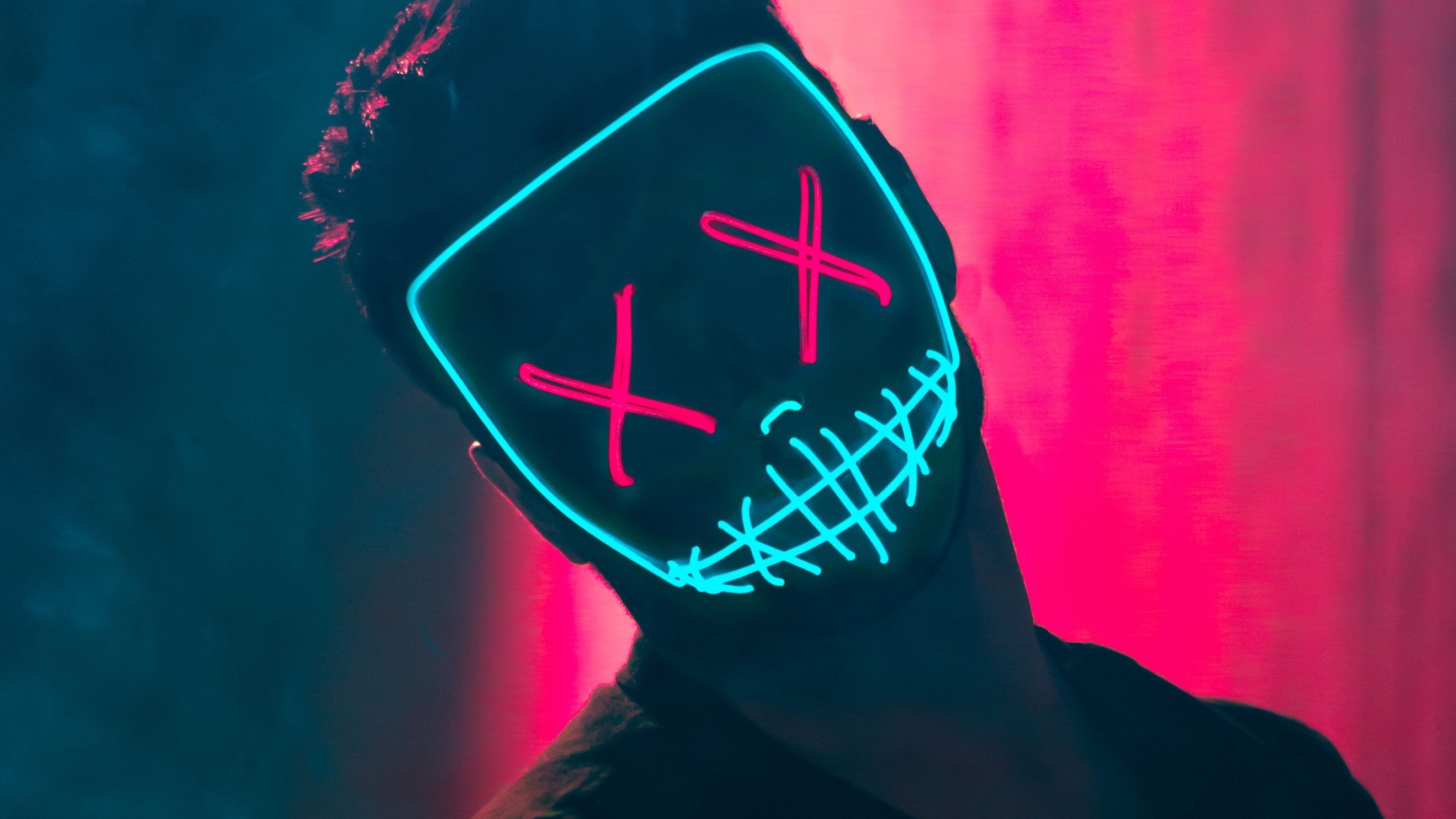 Neon Mask Wallpapers