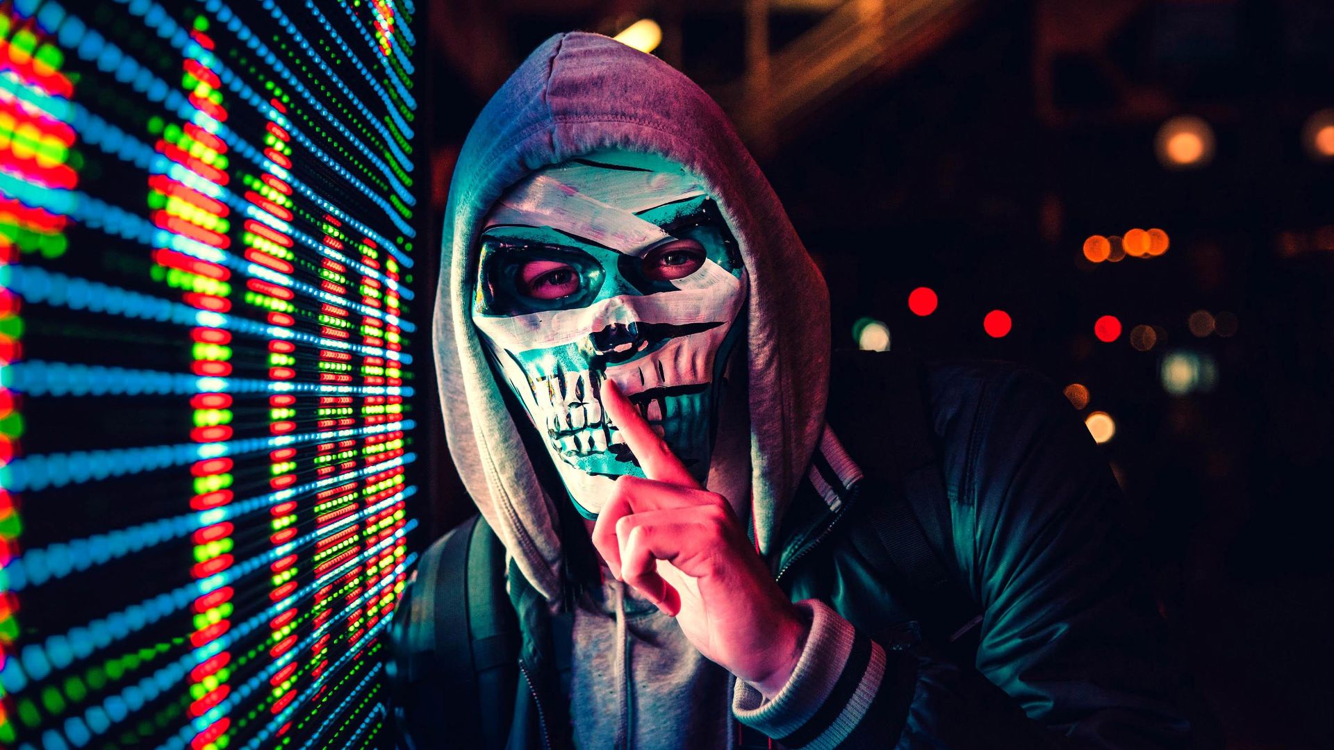 Neon Mask Wallpapers