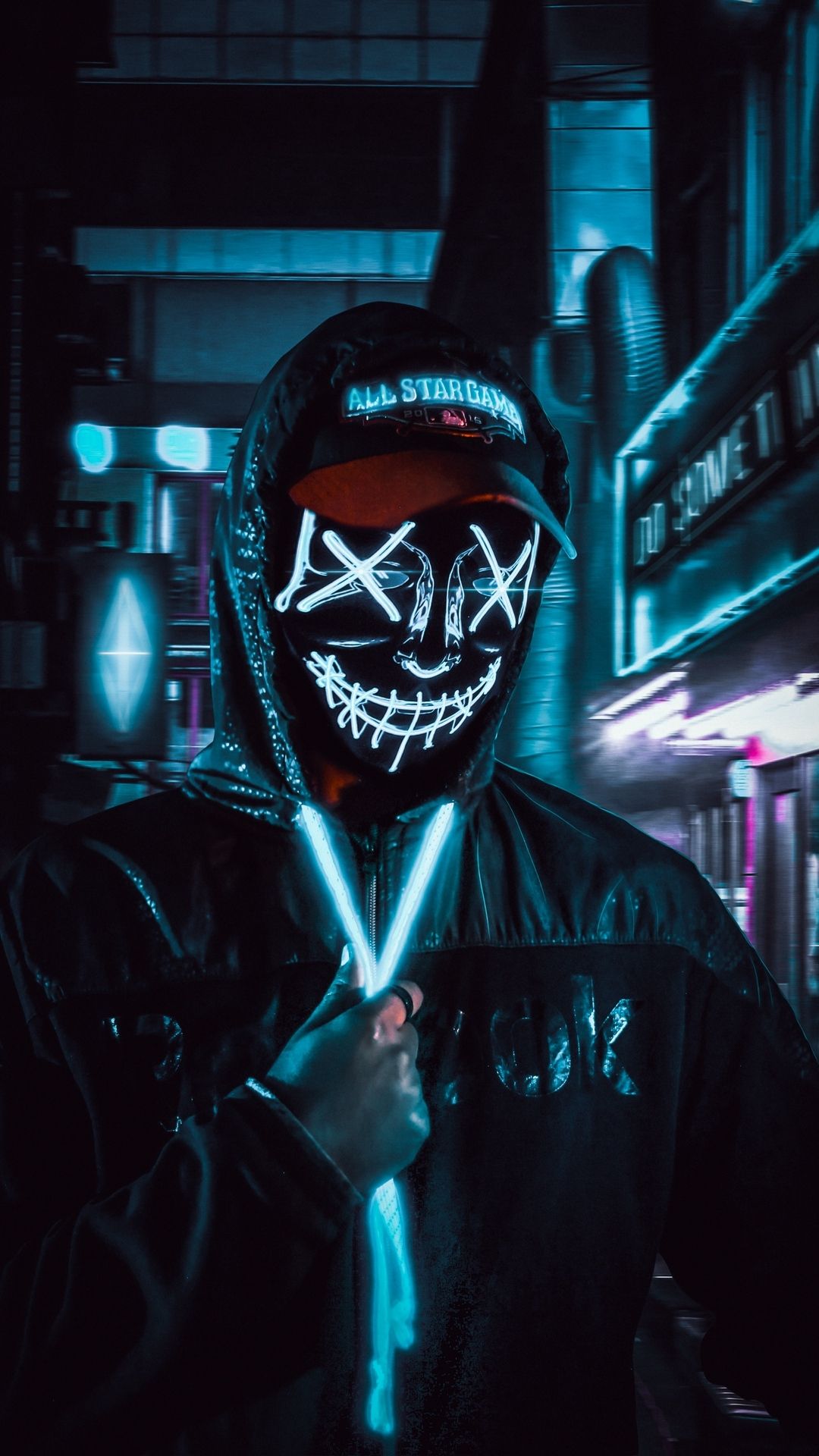 Neon Mask Wallpapers