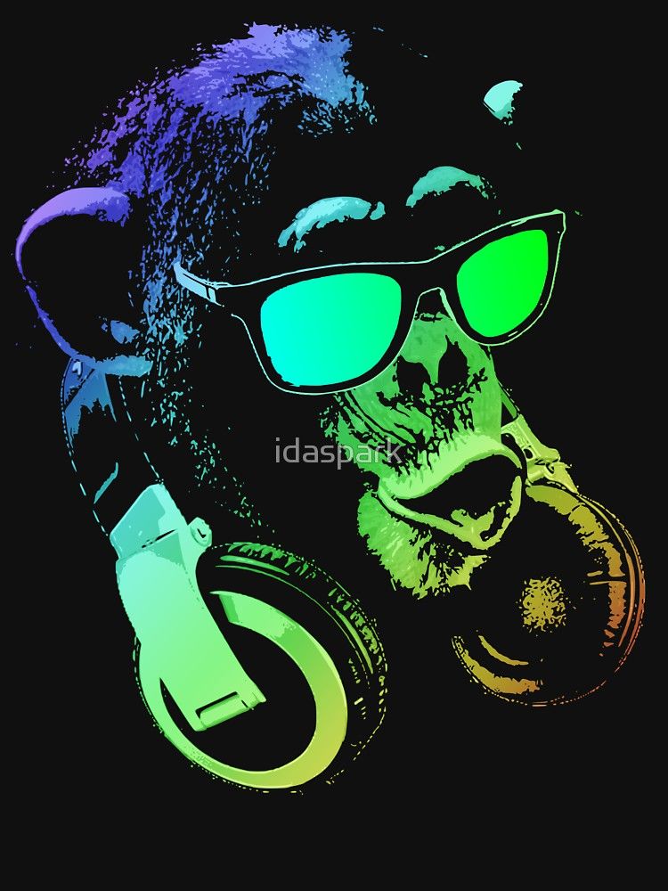 Neon Monkey Wallpapers