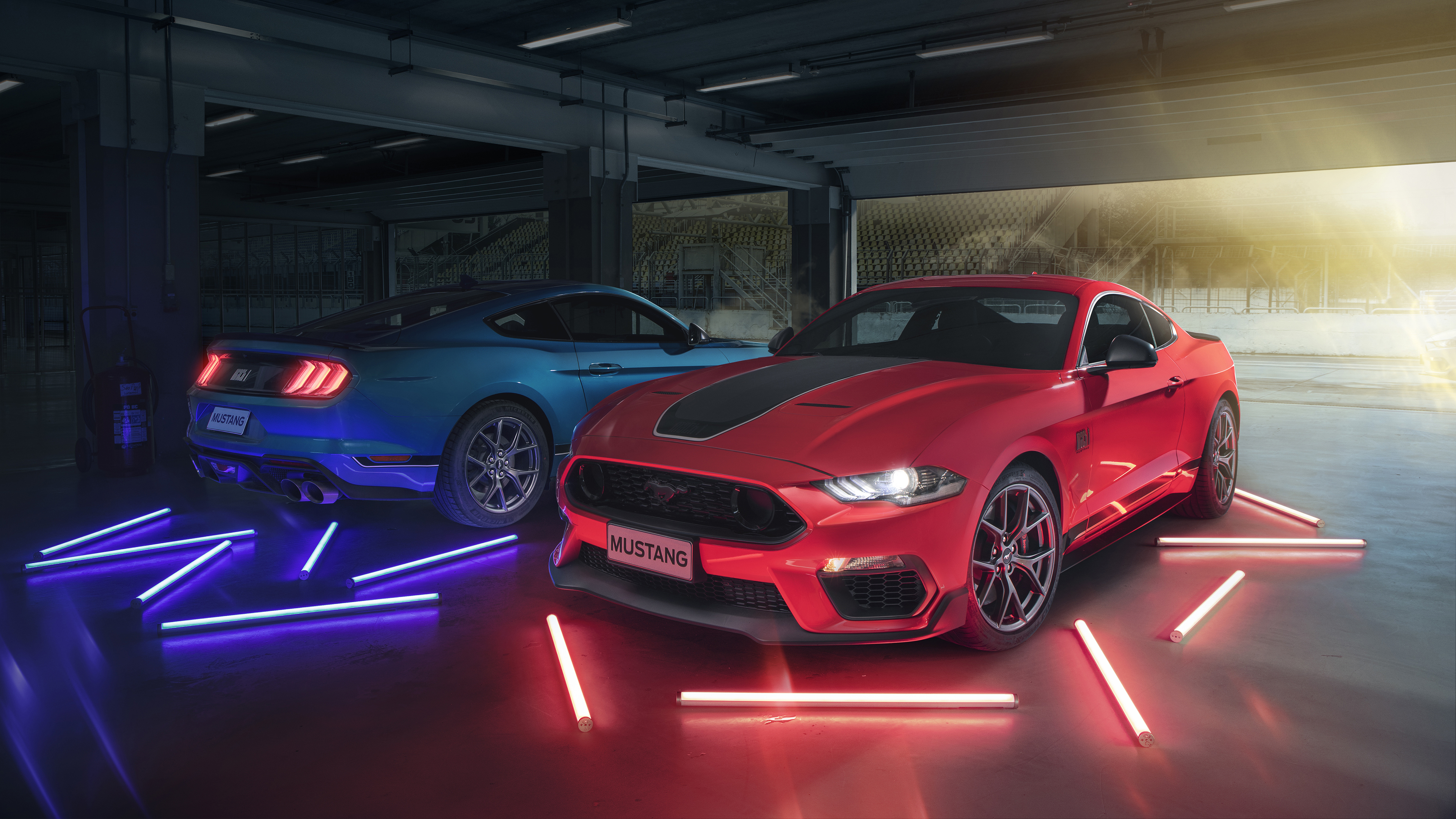 Neon Mustang Wallpapers