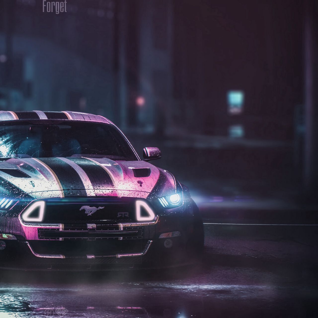 Neon Mustang Wallpapers