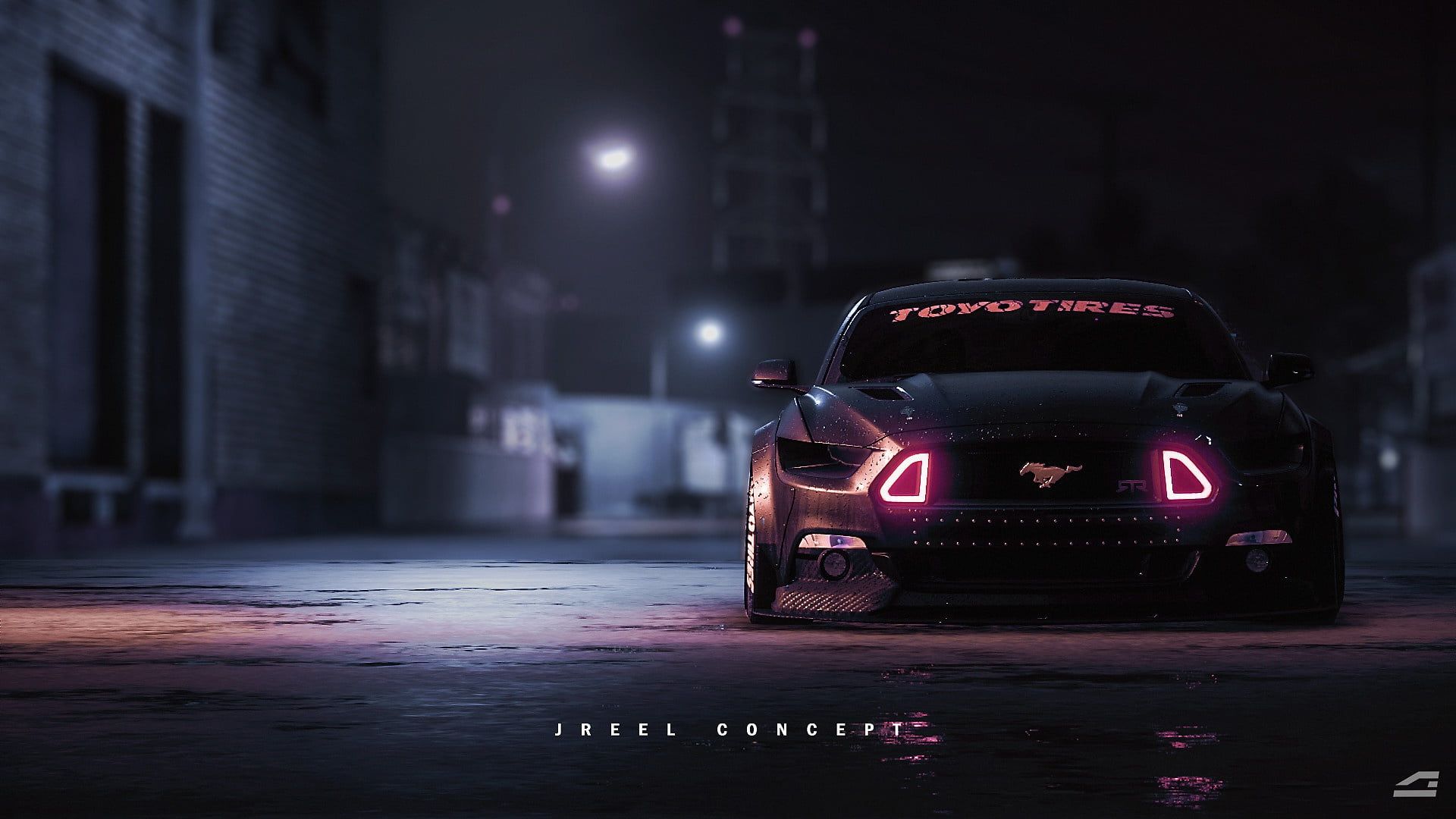 Neon Mustang Wallpapers