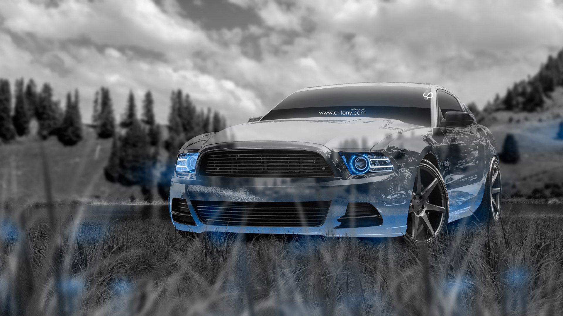 Neon Mustang Wallpapers