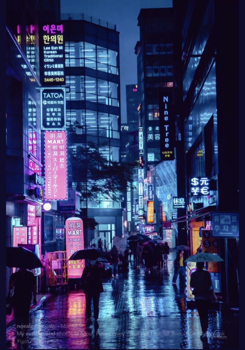 Neon Noir Wallpapers