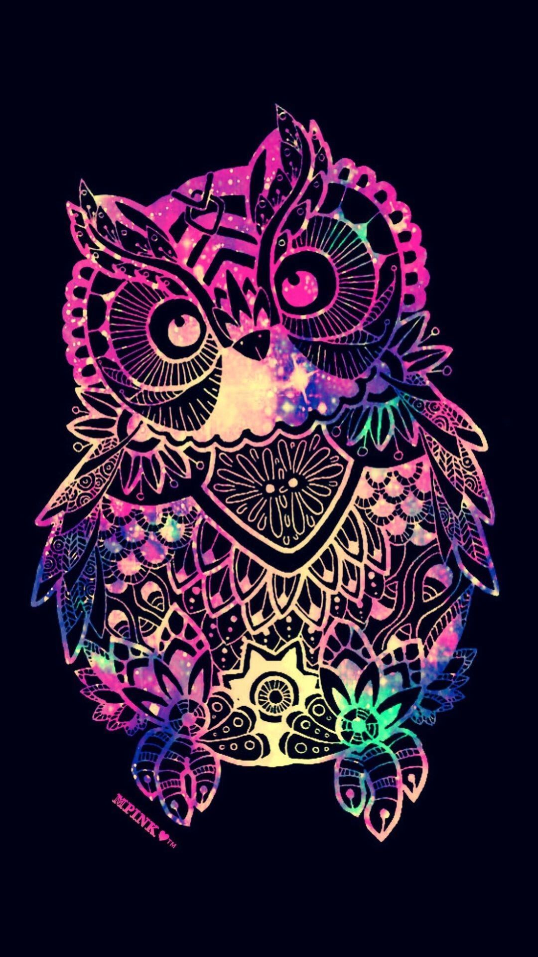 Neon Owl Wallpapers