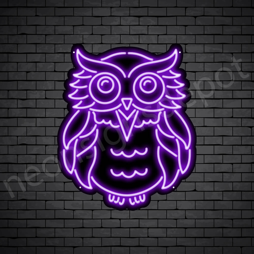 Neon Owl Wallpapers