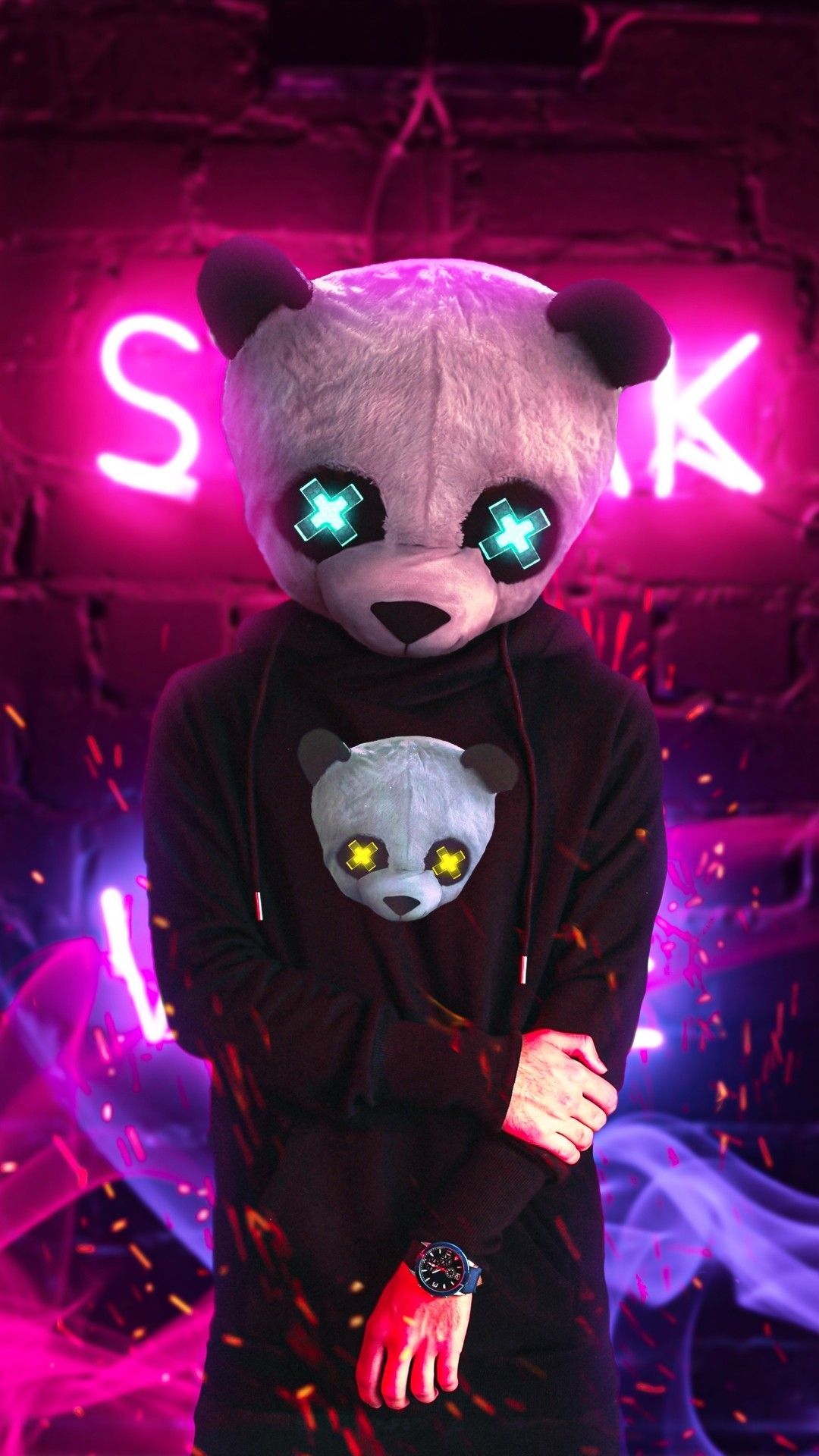 Neon Panda Wallpapers