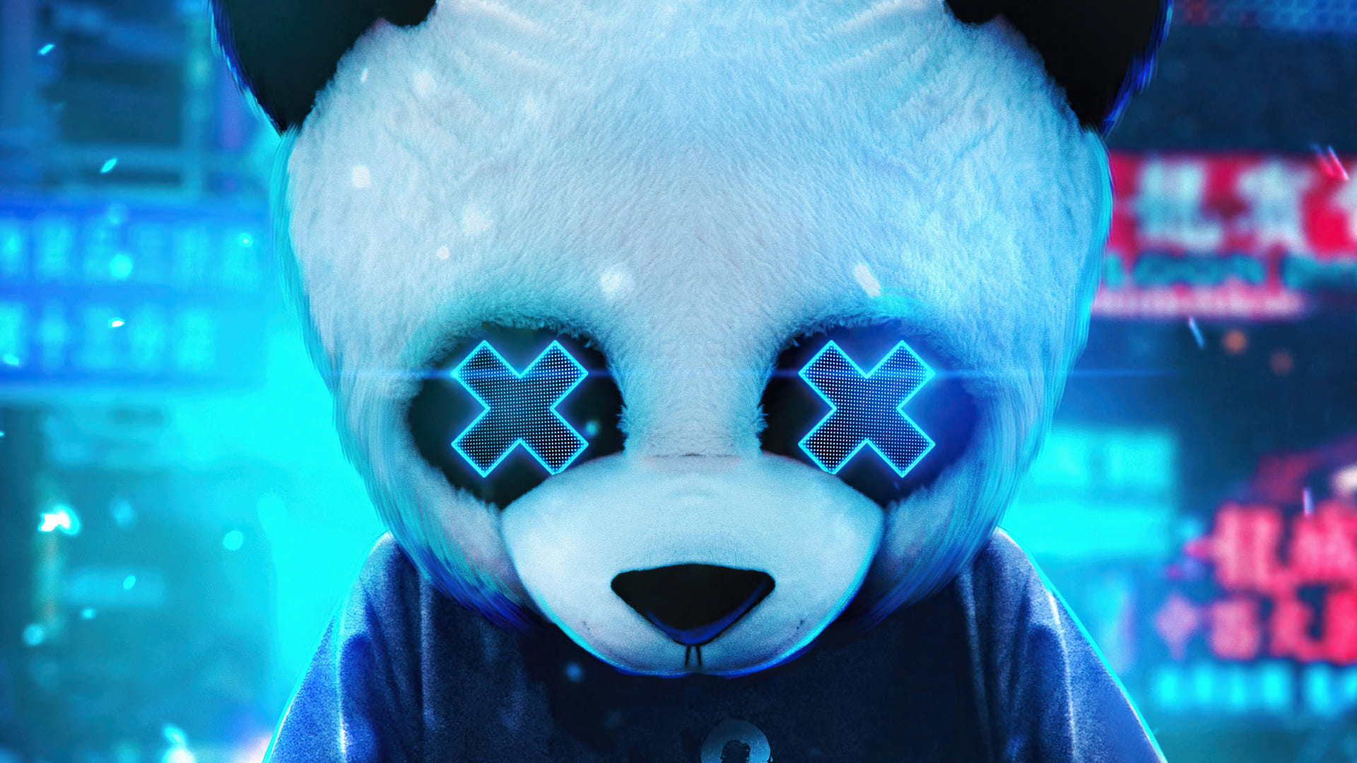 Neon Panda Wallpapers