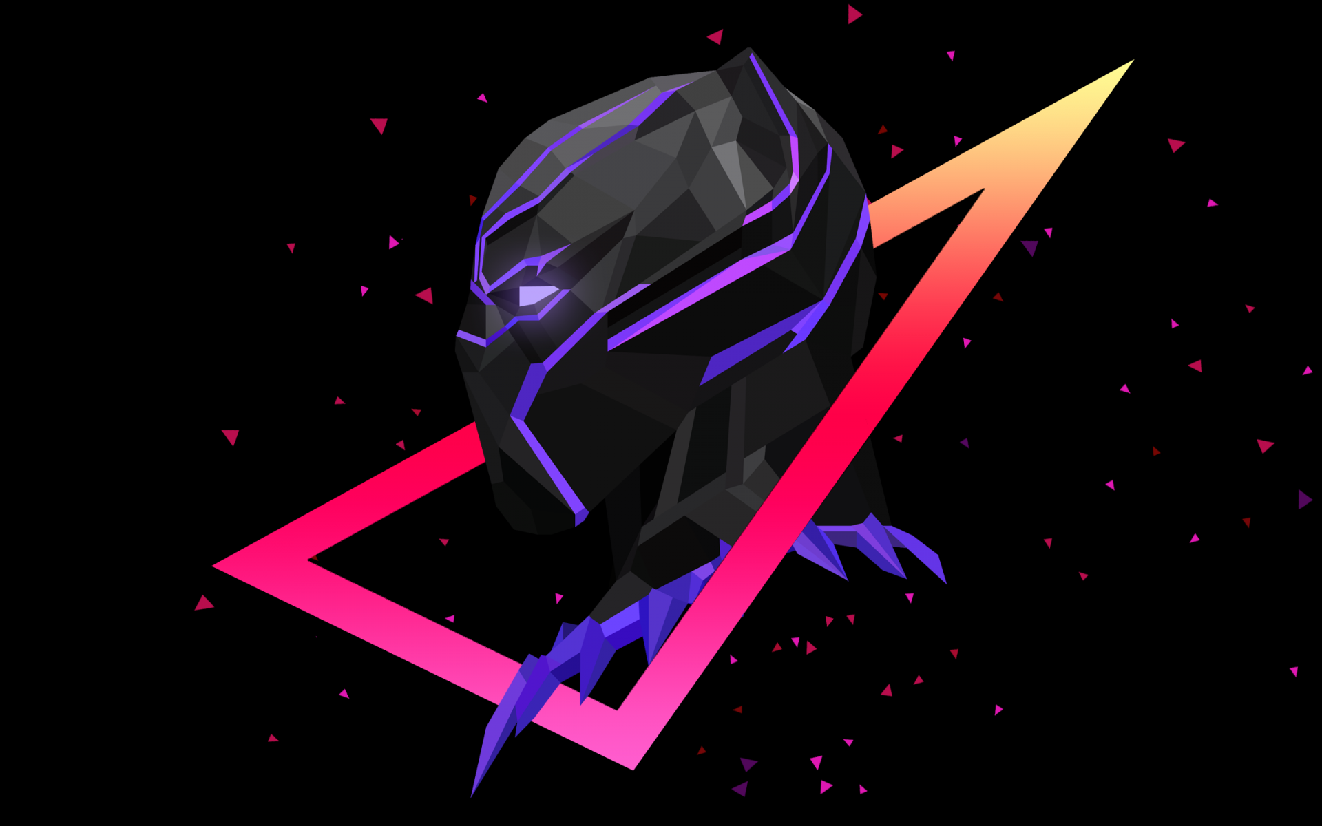 Neon Panther Wallpapers
