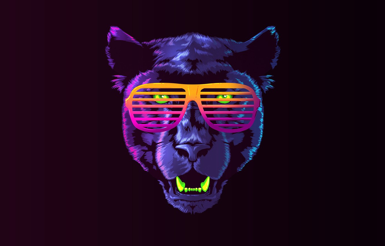 Neon Panther Wallpapers