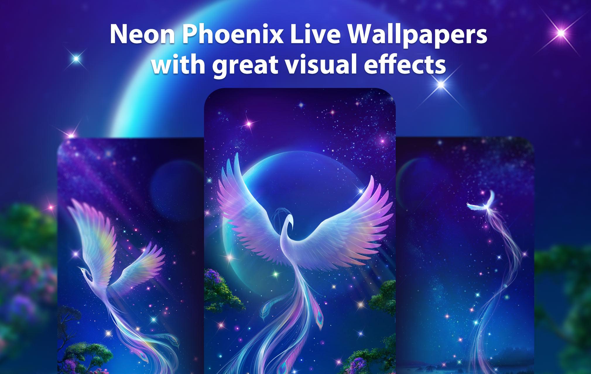 Neon Phoenix Wallpapers