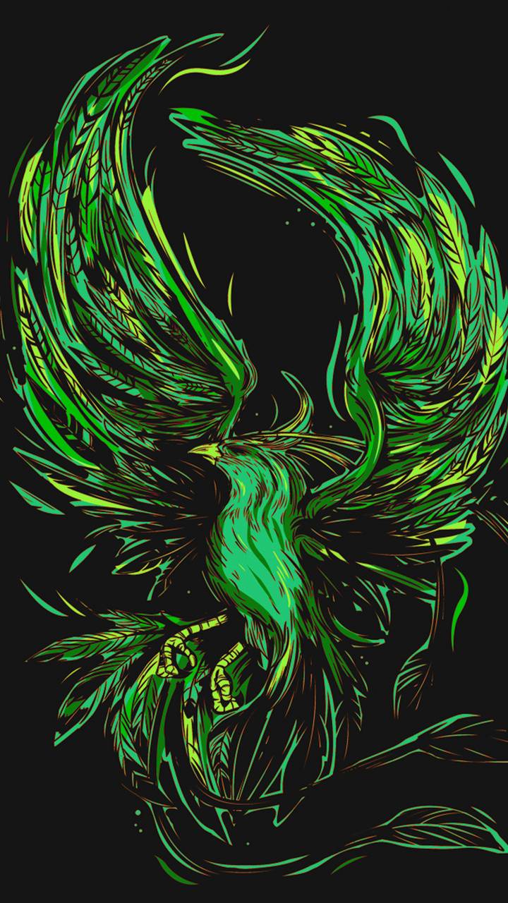 Neon Phoenix Wallpapers