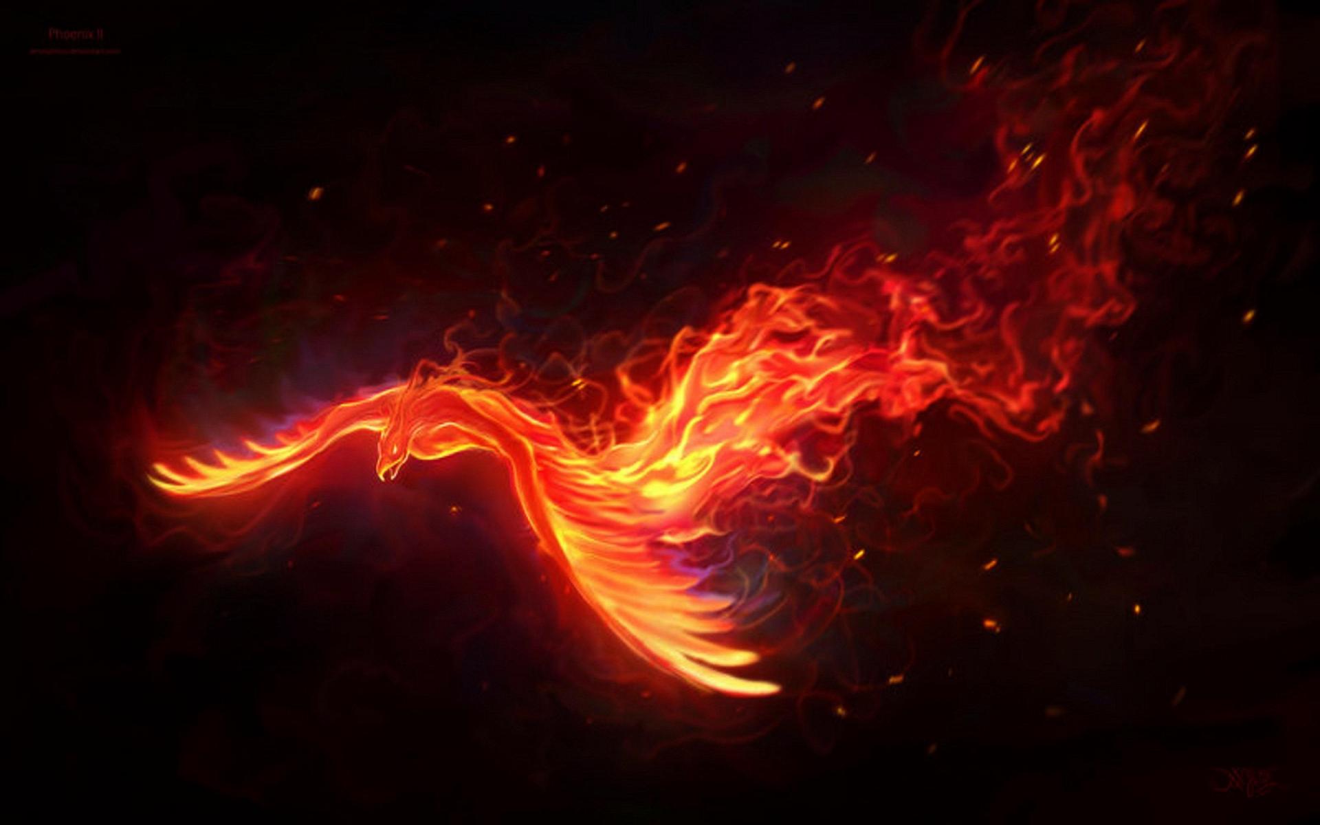 Neon Phoenix Wallpapers