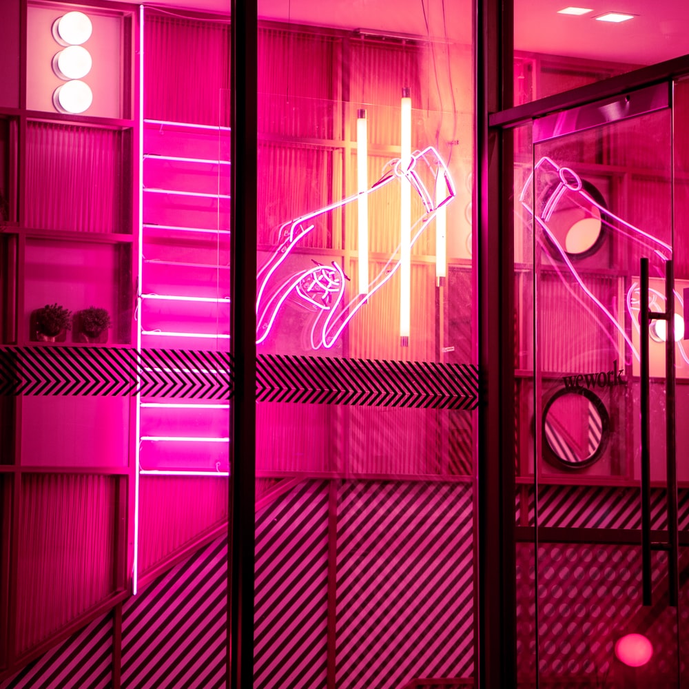 Neon Pink Aesthetics Wallpapers