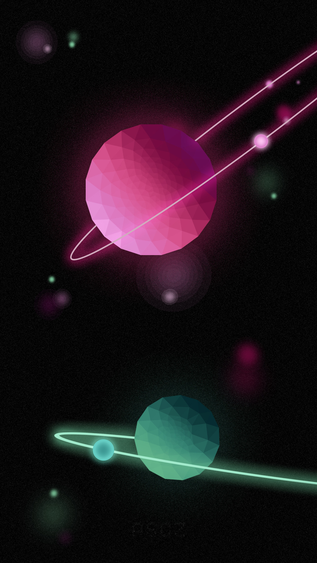 Neon Planet Aesthetic Wallpapers