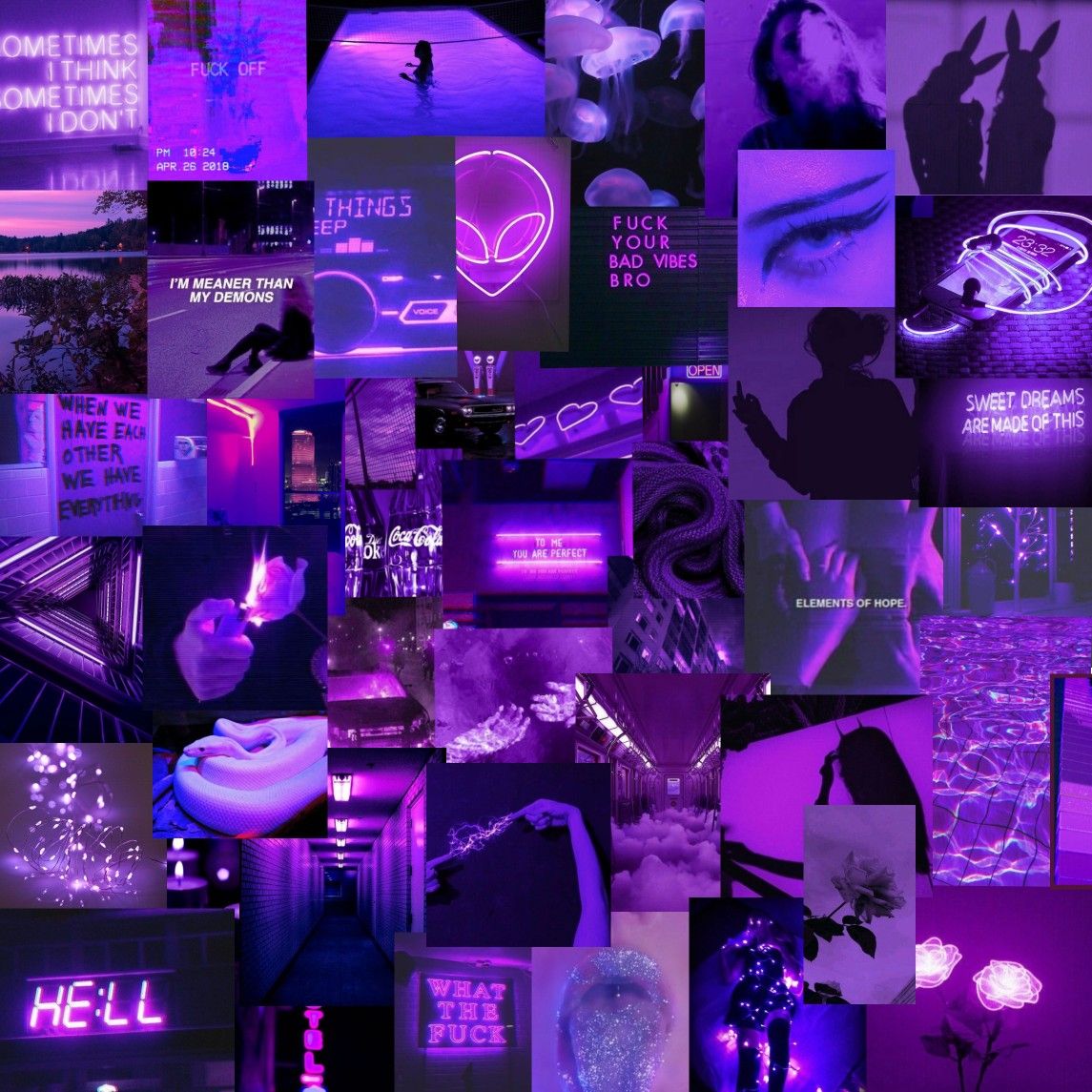 Neon Purple 4K Wallpapers