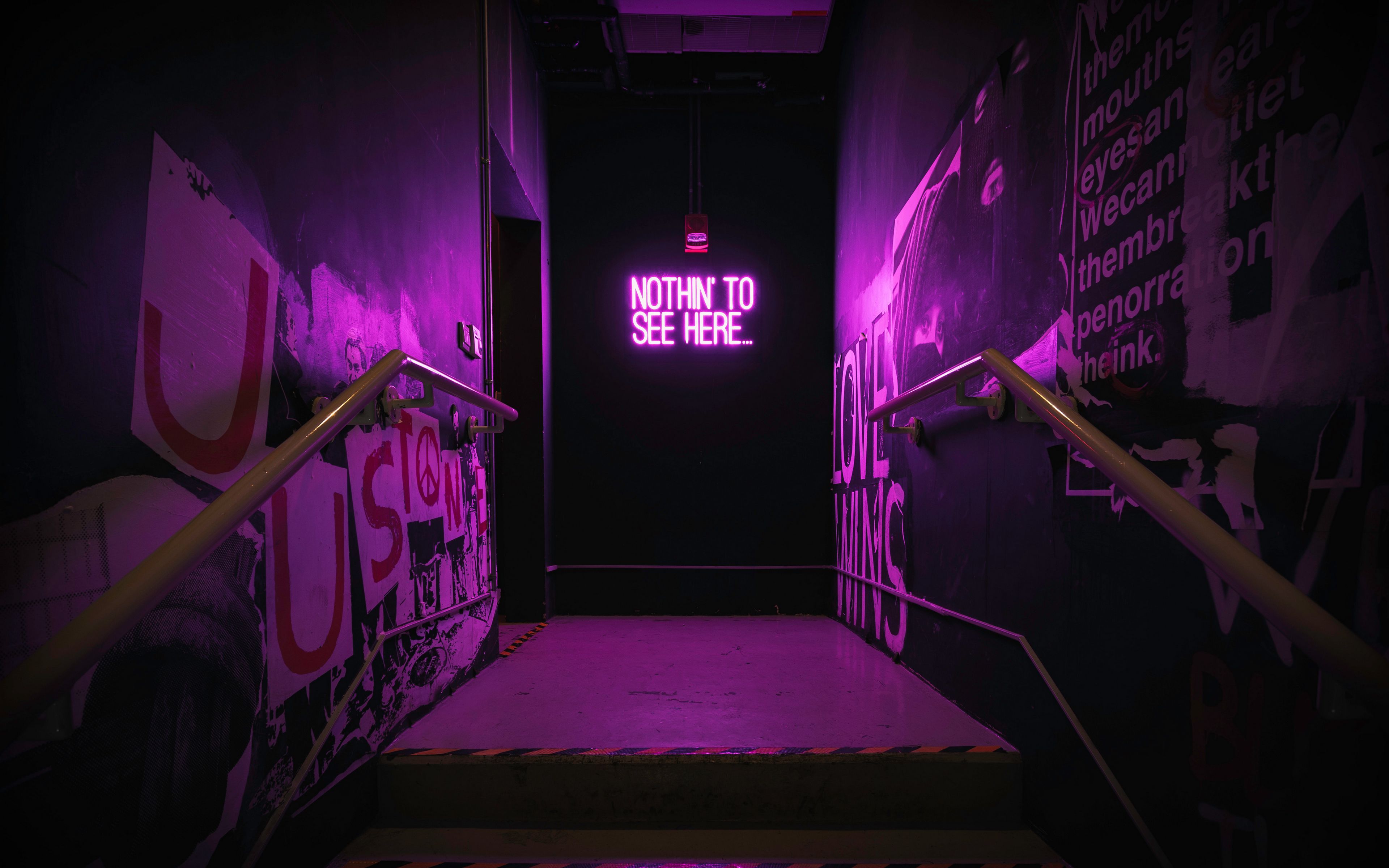 Neon Purple Aesthetic Wallpapers