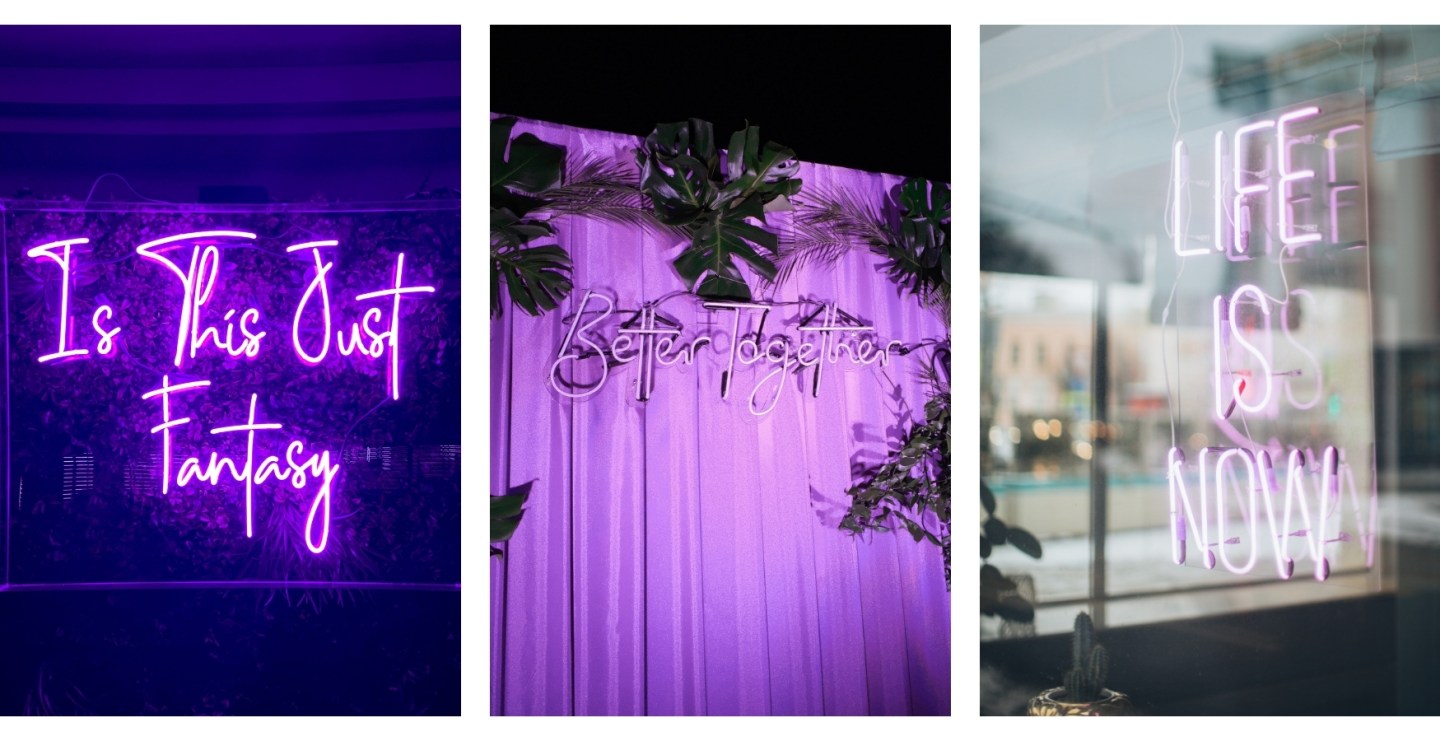 Neon Purple Aesthetic Wallpapers