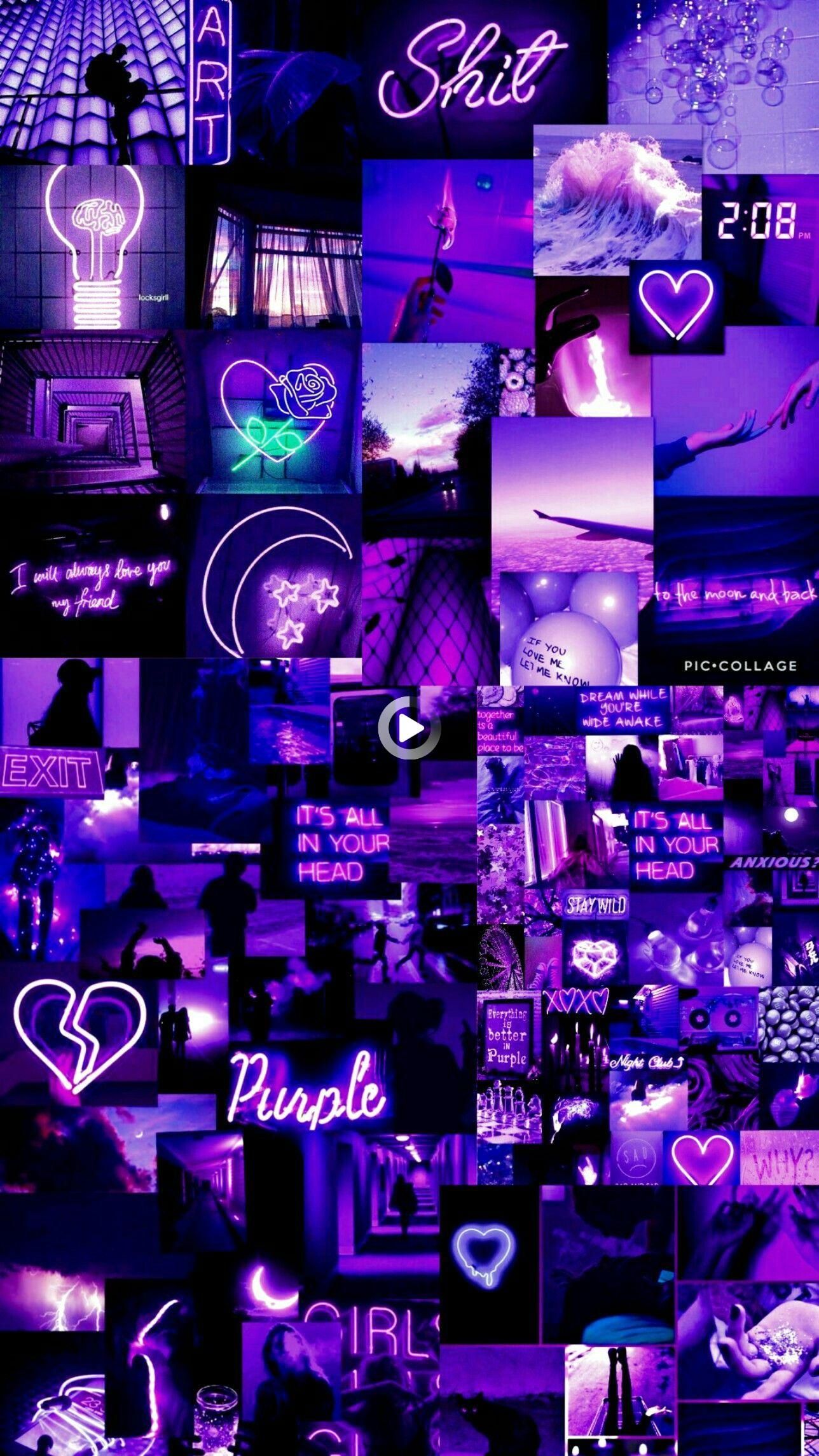 Neon Purple Iphone Wallpapers