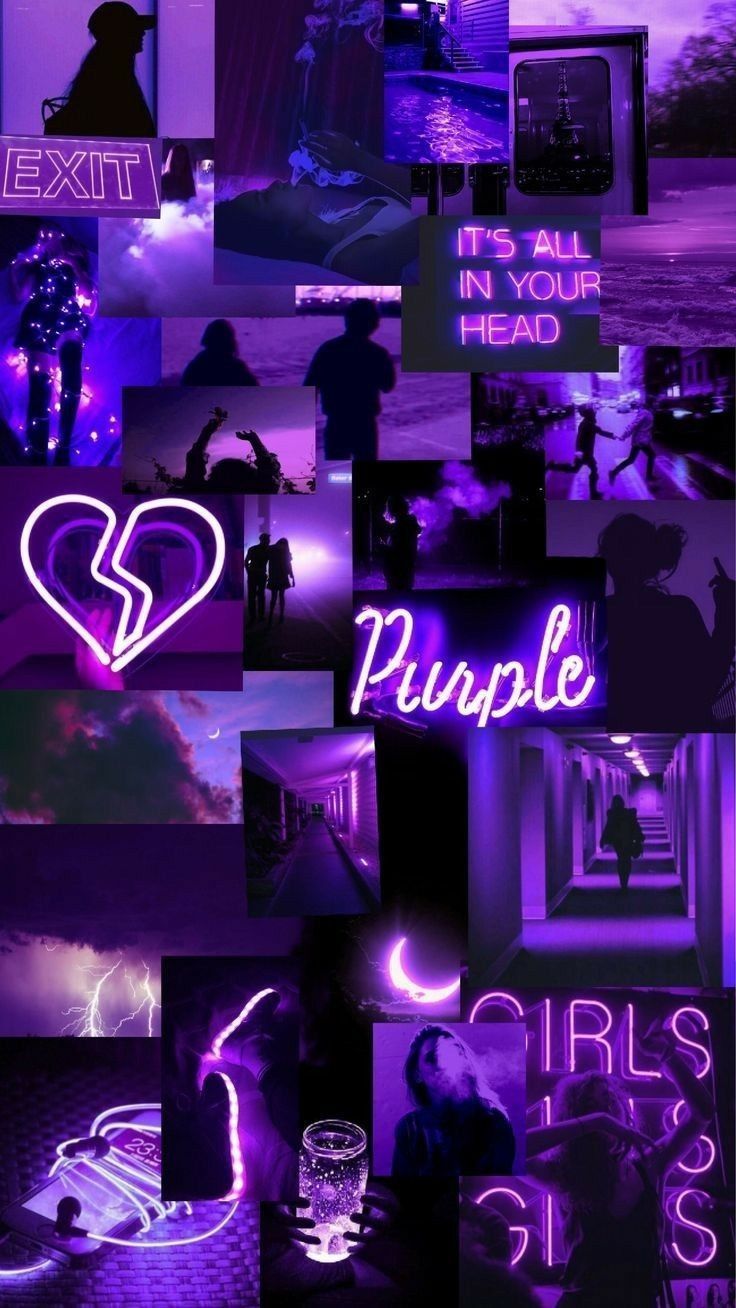 Neon Purple Iphone Wallpapers