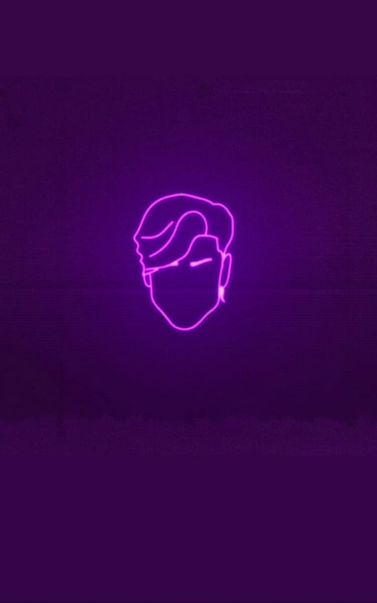 Neon Purple Logo Wallpapers