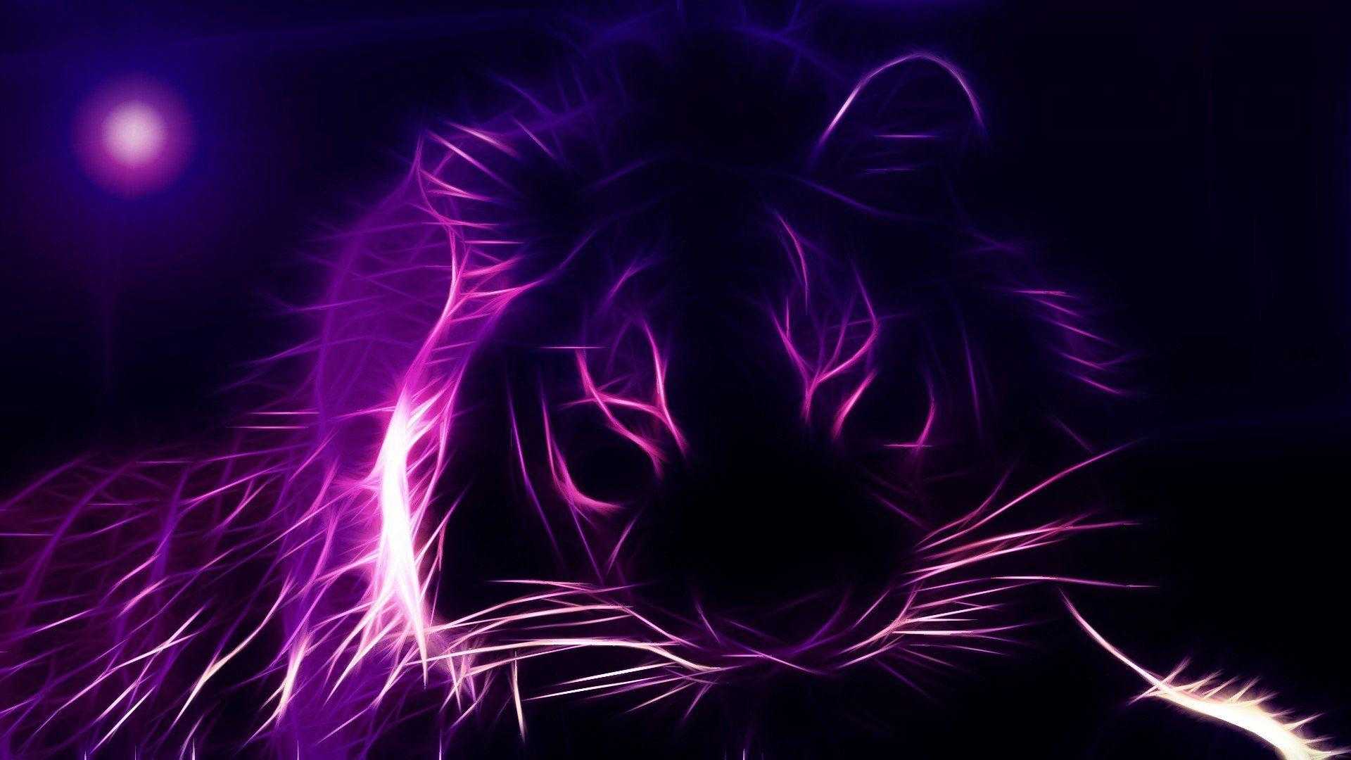 Neon Purple Logo Wallpapers