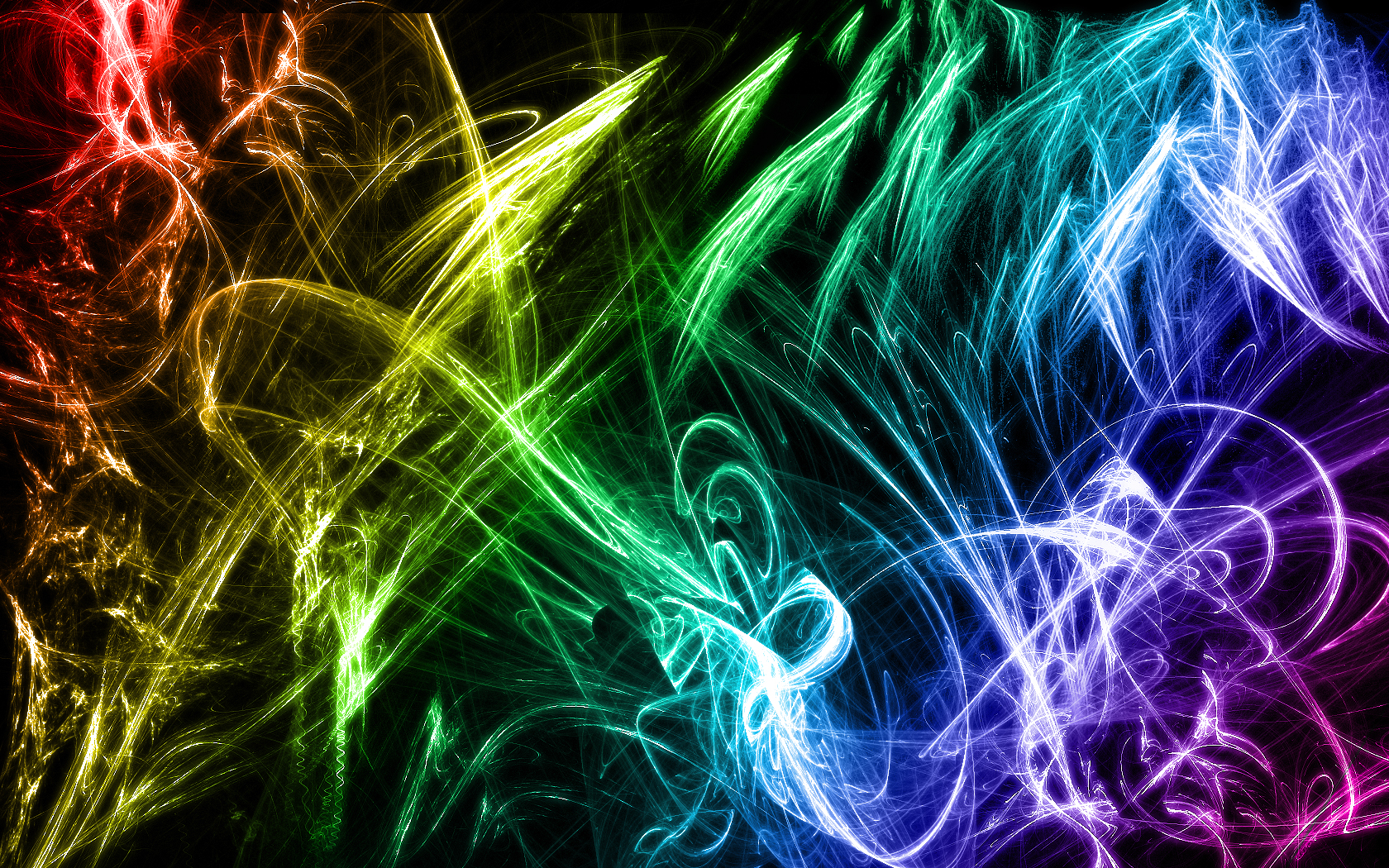 Neon Rainbow Wallpapers