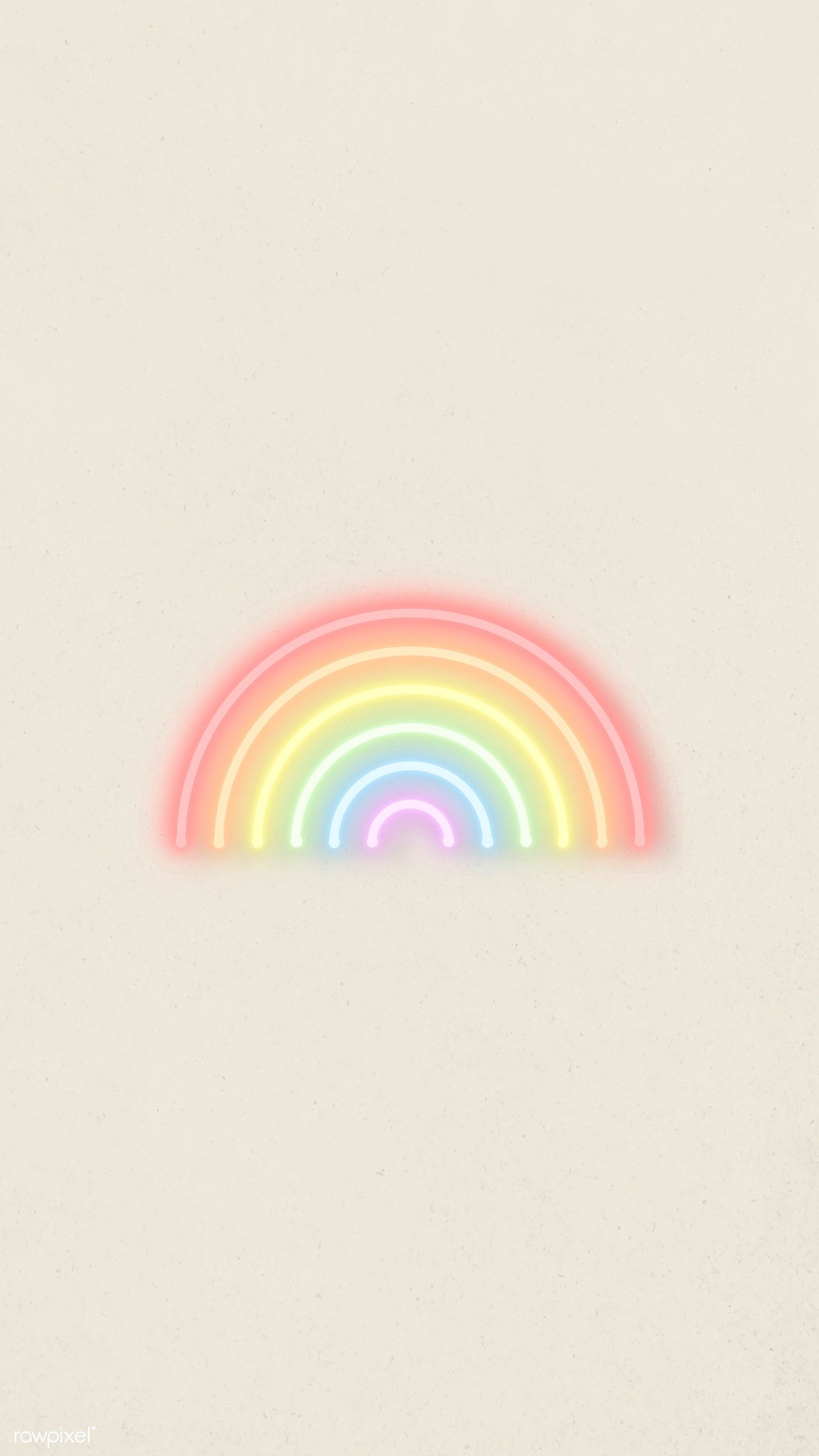 Neon Rainbow Phone Wallpapers