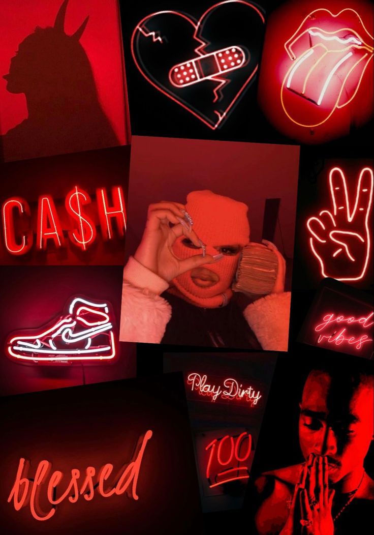 Neon Red Wallpapers