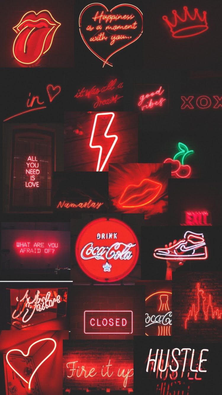 Neon Red Wallpapers