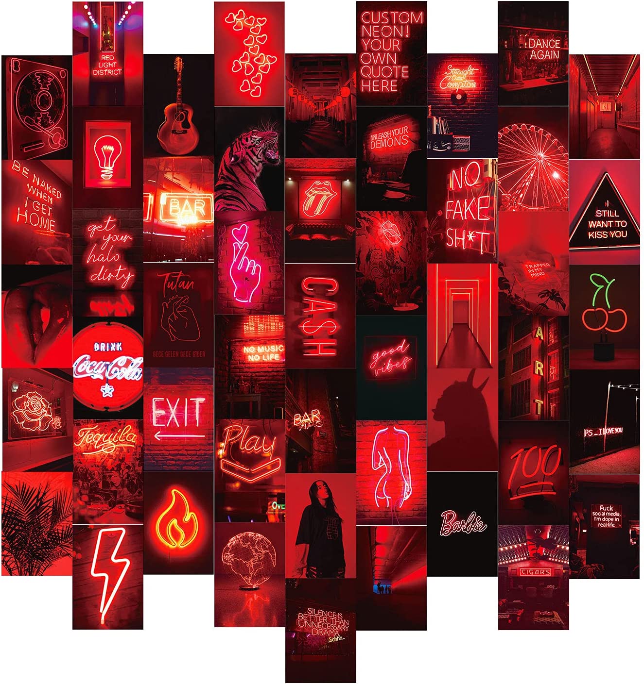 Neon Red Aesthetic Wallpapers