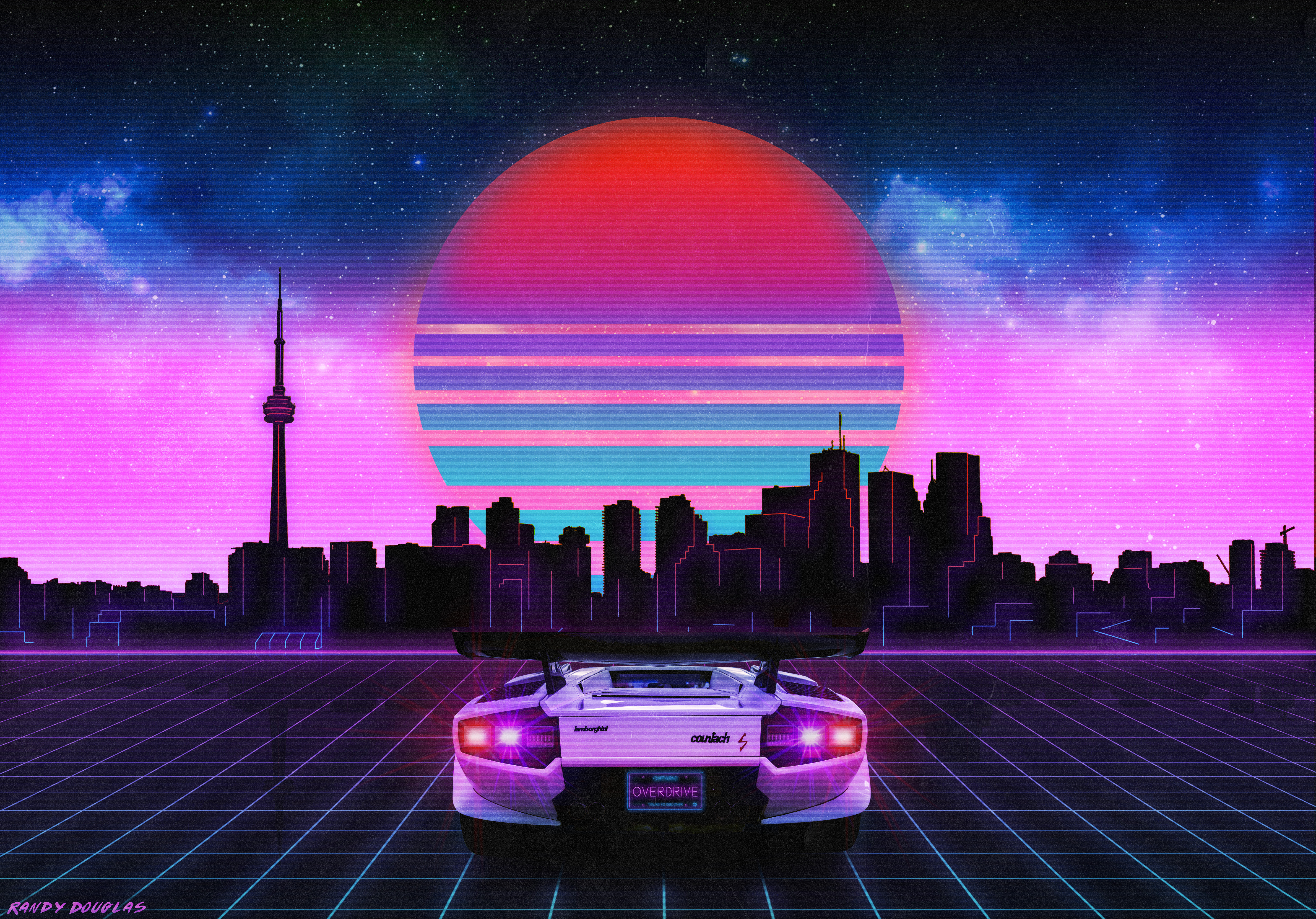 Neon Retro Wallpapers