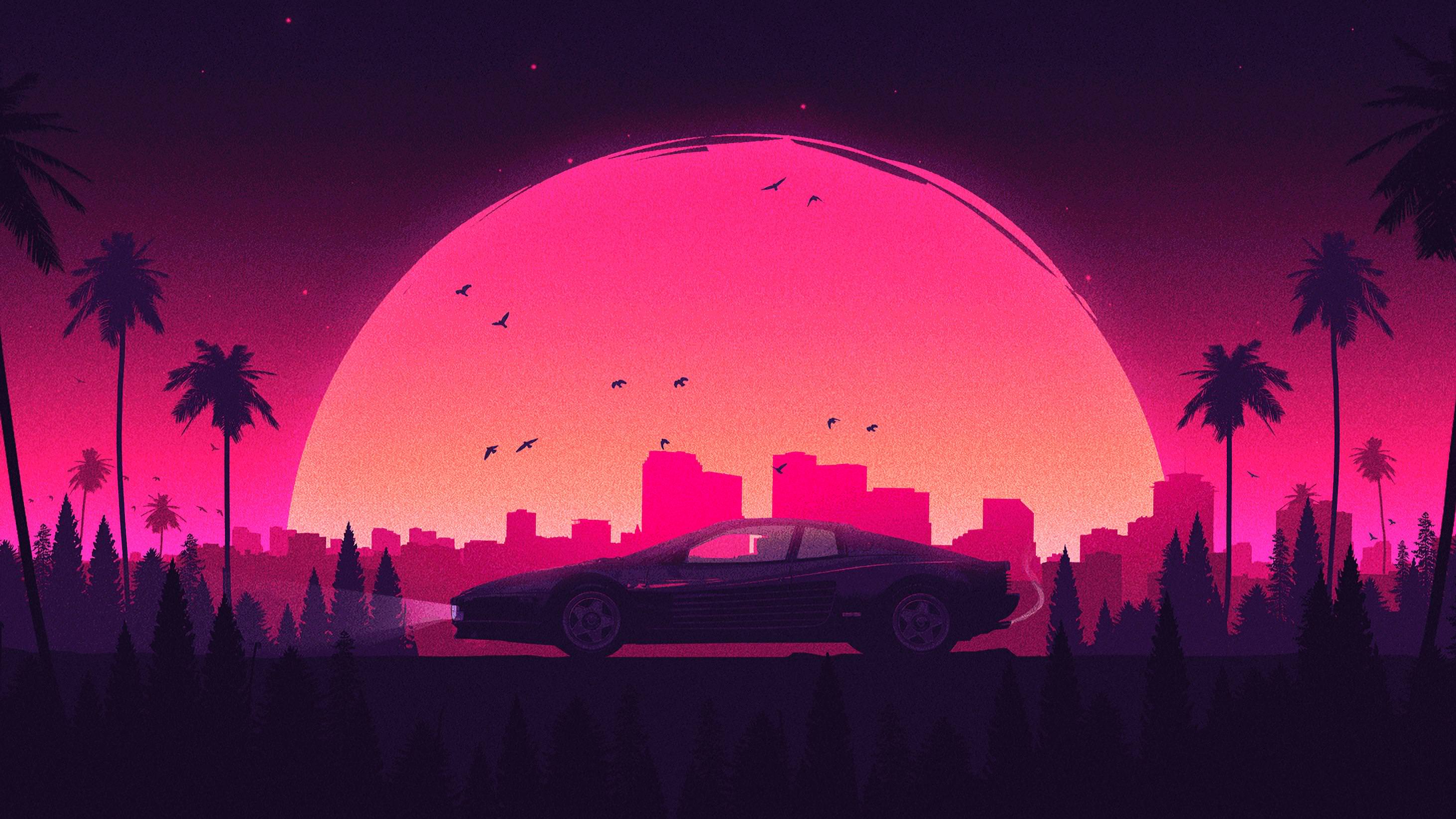 Neon Retro Wallpapers