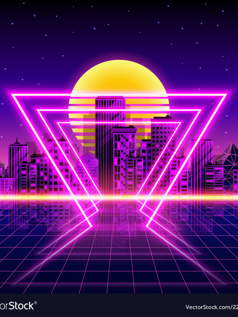 Neon Retro Wallpapers