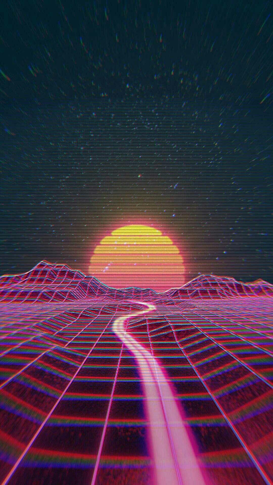 Neon Retro Wallpapers